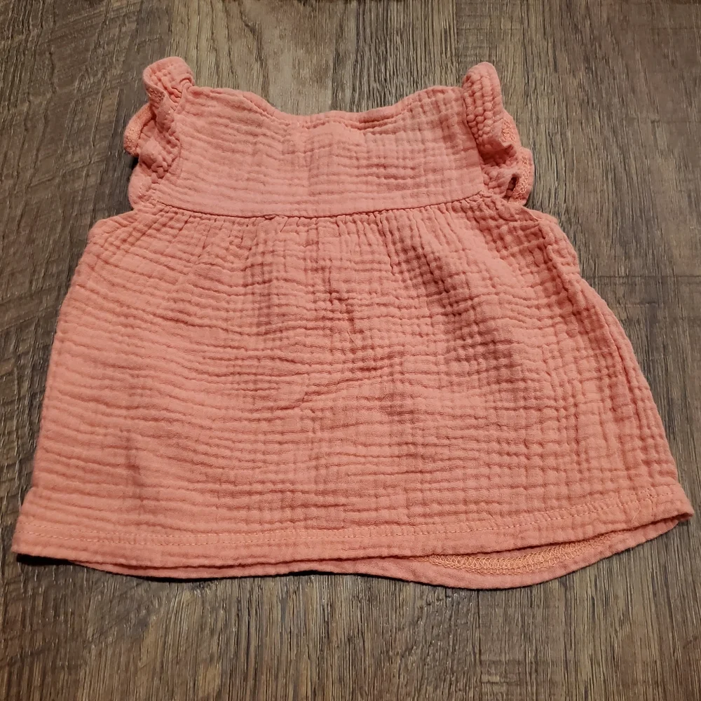 Rabbit Bear Baby Girl Guaze Matching Set Sunshine Organic Cotton Casual Kid 0-3M